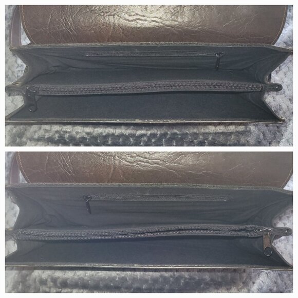 Vintage "FREDELLE" Leather Mino Handbag/Mini Briefcase - Picture 7 of 7